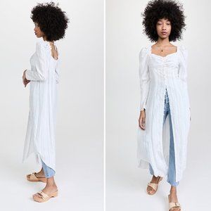 Free People Luna Maxi Pin Striped Small